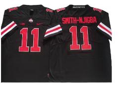 Ohio State Buckeyes #11 Jaxon Smith-Njigba Black College Jersey
