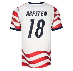 USA #18 Max Arfsten Home 2026 World Cup Jersey USMNT Kit Fan V...