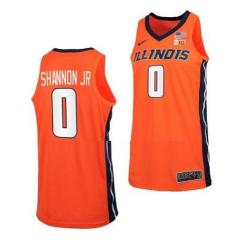 Terrence Shannon Jr Jersey #0 Illinois Fighting Illini College...