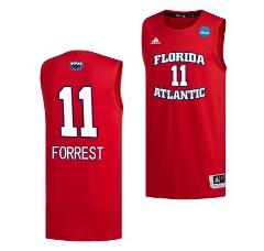 Michael Forrest Jersey FAU Owls Basketball 2023 NCAA March Mad...