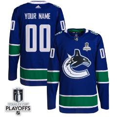 Vancouver Canucks 2024 NHL Playoffs Patch Home Jersey Customiz...