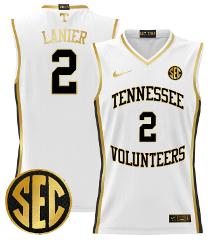 Chaz Lanier Jersey #2 Tennessee Vols 2024 Lightweight Basketba...