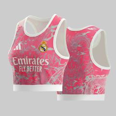 Real Madrid 2025-26 Dragon Crop Jersey Bold Fan Statement  Pink
