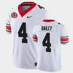 Georgia Bulldogs #4 Champ Bailey White 40th Anniversary Limite...