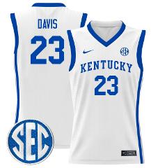 Anthony Davis Jersey #23 Kentucky Wildcats Lightweight Basketb...