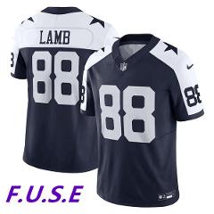 Men's Cowboys #88 CeeDee Lamb Thanksgiving 2023 F.U.S.E. Limit...