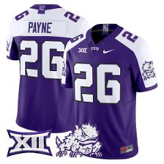 Jeremy Payne Jersey #26 TCU Horned Frogs 2025 Limited Stitched...