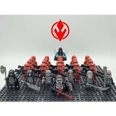 28PCS Star Wars Palpatine Kylo Ren Sith Knights Minifigures