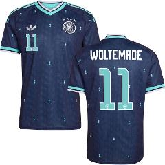 Germany Nick Woltemade #11 Away 2026 World Cup Jersey Fan Version