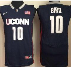 Uconn Huskies #10 Sue Bird NCAA Basketball Jersey Blue