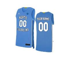 Custom North Carolina Tar Heels Jersey Basketball Name and Num...