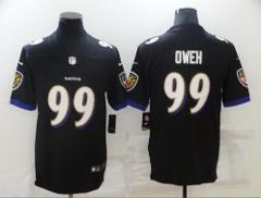 Mens Odafe Oweh #99 Football Game Replica Jersey Black