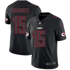 Men's Patrick Mahomes kc Chiefs rush impact jersey black