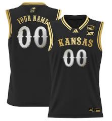 Custom Kansas Jayhawks Jersey 2024 Lightweight Basketball Stit...