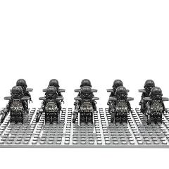 10pcs Star Wars Phase III Dark Troopers & The Mandalorian Mini...