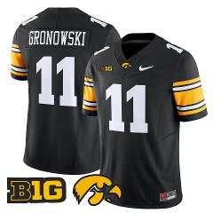 Mark Gronowski Jersey #11 Iowa Hawkeyes 2025 Limited Stitched ...