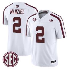Johnny Manziel Jersey #2 Texas A&M Aggies 2025 Vapor V2 Stitch...