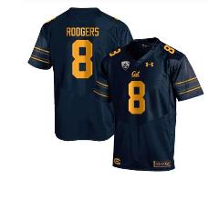 Cal Bears Aaron Rodgers Jersey #8 College Football 2023 Stitch...