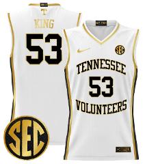 Bernard King Jersey #53 Tennessee Vols 2024 Lightweight Basket...