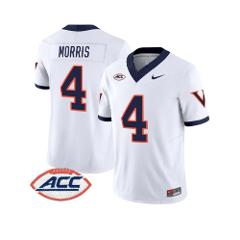 Chandler Morris Jersey #4 Virginia Cavaliers 1995 Throwbacks S...