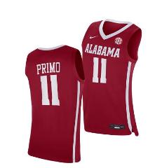 Joshua Primo Jersey Alabama Crimson Tide College Basketball Cr...