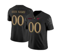 Custom Army Black Knights Jersey Name, Number Big Red One Foot...