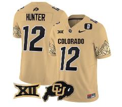 Travis Hunter Jersey #12 Colorado Buffaloes Vapor Limited Foot...
