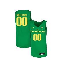Custom Oregon Ducks Jersey College Basketball Name and Number ...