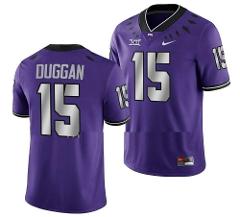 Men's TCU Horned Frogs Max Duggan Jersey Untouchable College G...