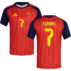 Spain Ferran Torres #7 Home 2026 World Cup Jersey Fan Version