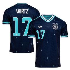 Germany Florian Wirtz #17 Away 2026 World Cup Jersey Fan Version