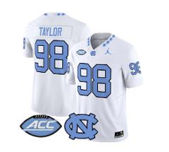 Men's Lawrence Taylor Jersey #98 North Carolina Tar Heels 2025...