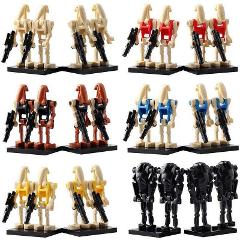 24PCS Star Wars Super Battle Droids Minifigures
