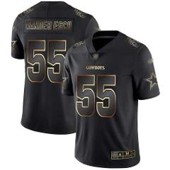 Men's leighton vander esch dallas cowboys jersey golden black