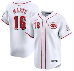 Noelvi Marte Cincinnati Reds Home Jersey White