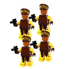 Star Wars Naboo Security Guards 4 Minifigures Lot