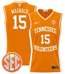 Jahmai Mashack Jersey #15 Tennessee Vols 2024 Lightweight Bask...