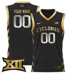 Custom Iowa State Cyclones Jersey Lightweight Basketball Stitc...