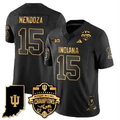 Fernando Mendoza Jersey #15 Indiana Hoosiers 2026 Rose Bowl Ch...