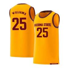 Jordan Williams Jersey Arizona State Sun Devils College Basket...
