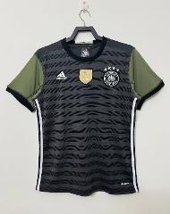 Germany 2016 Away Retro Jersey  Men Black