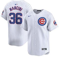 Trey Mancini Chicago Cubs Home Limited Jersey White
