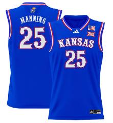 Danny Manning Jersey #25 Kansas Jayhawks 2024 Lightweight Bask...
