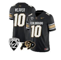 Colorado Buffaloes Xavier Weaver Jersey #10 College Football A...