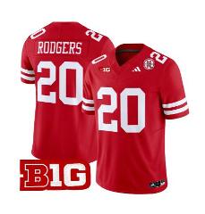Johnny Rodgers Jersey #20 Nebraska Cornhuskers Vapor Limited F...