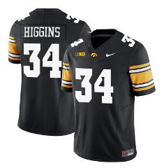 Jay Higgins Jersey #34 Iowa Hawkeyes Vapor Limited College Foo...
