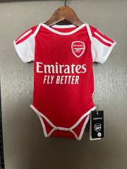 Arsenal 2025-26 Adorable Young Gunner Home Soccer Baby Bodysui...