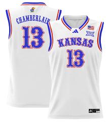 Wilt Chamberlain Jersey #13 Kansas Jayhawks 2024 Lightweight B...