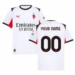 AC Milan 2025-26 Away Match Jersey White