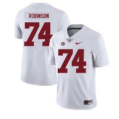 Alabama Crimson Tide #74 Cam Robinson College Football Jersey ...
